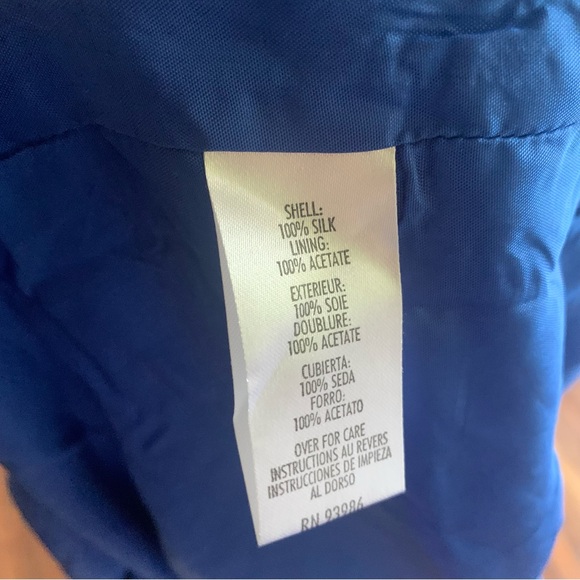 Casual Corner size 10 silk skirt with tropical theme - Picture 5 of 5